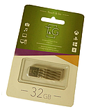 Металева флешка T&G USB 103 32GB, срібляста (SH011321), фото 2