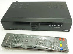 Тюнер, приставка, декодер, ресивер супутниковий Coralstar CS-303 TS PRO Satellite T2 6895 (SH011569)
