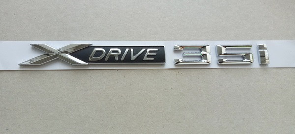 Шильдик напис X DRIVE 35i, фото 1