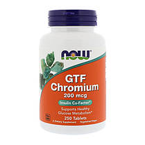 Хром Now GTF Chromium 200 mcg 250 таб, фото 5