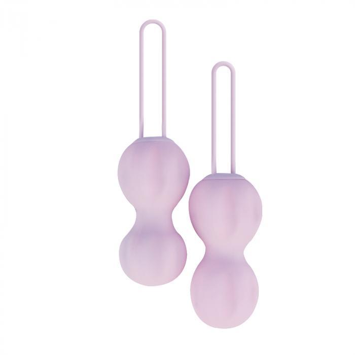 Вагинальные шарики IntiMate Plus Вес: 83гр и 139гр Цвет: сакура Nomi Tang (Германия)