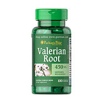 Корінь валеріани Puritan's Pride Valerian Root 450 mg 100 кап, фото 3