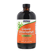 Хлорофіл NOW Chlorophyll Liquid 473 ml, фото 2