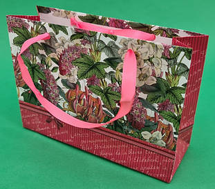 Пакет паперовий малий горизонтальний 11/18/5 (арт М033) (12 шт.)