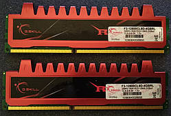 4GB 2x2GB DDR3 1600MHz G.Skill Ripjaws PC3 12800U CL9 RAM Оперативна пам'ять