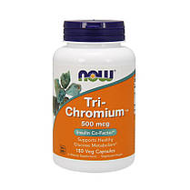 Хром NOW Tri-Chromium 500 mcg 180 капс, фото 5
