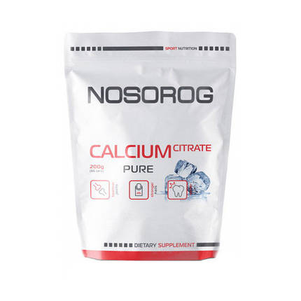 Кальцій цитрат Nosorig Сalcium Citrate 200 г, фото 3