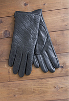 Женские кожаные перчатки Shust Грета черные