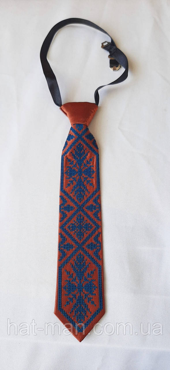 Краватка з вишивкою, дитяча, фото 1