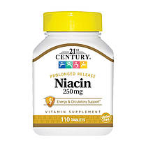 Ніацин 21st Century Niacin 250 mg 110 таб, фото 2