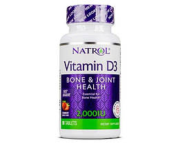 Вітамін Д3 Natrol Vitamin D3 2000 IU 90 таб, фото 2