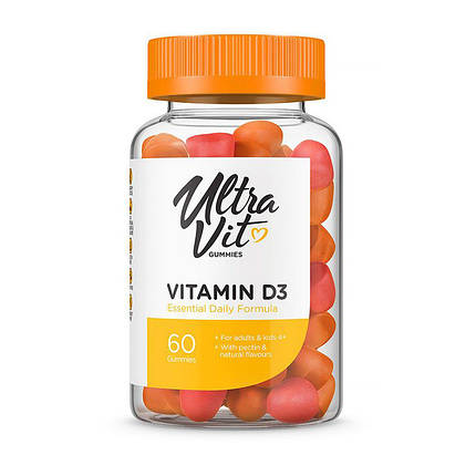 Вітамін Д3 VP Lab Vitamin D3 60 жев таб, фото 2