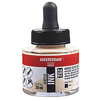 Тушь акриловая AMSTERDAM INK (292) 30мл Неаполитанский желто-красный светлый Royal Talens (17202920