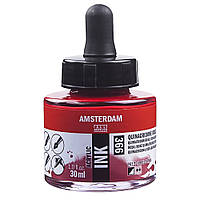 Тушь акриловая AMSTERDAM INK (366) 30мл Хинакридон розовый Royal Talens (17203660)