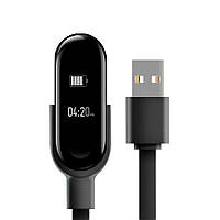 USB Кабель для фитнес-трекера Xiaomi Mi Band 3, Черный