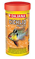 Корм для крупных и средних цихлид в гранулах Dajana CICHLID PELLETS 1000 мл/450 г