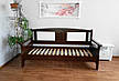 Дерев'яний диван-ліжко з м'якою спинкою "Орфей - 2" від виробника, фото 2