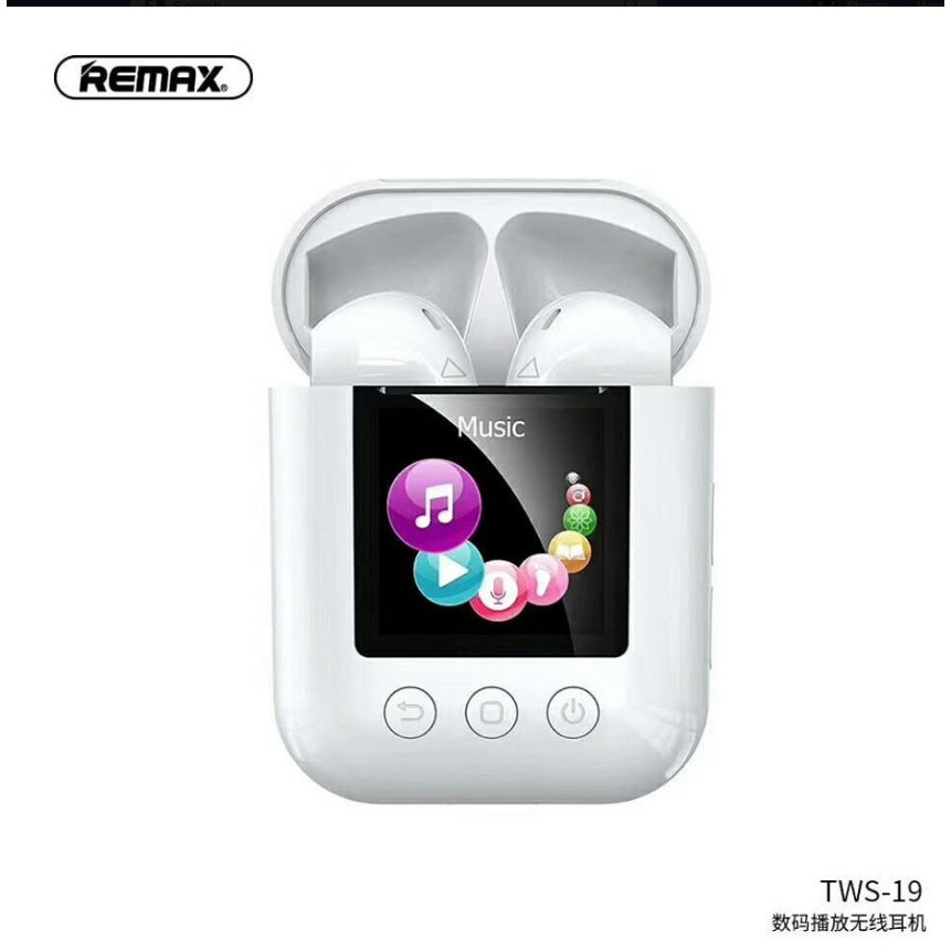 Наушники Bluetooth REMAX Digital Player TWS-19 BT5.0 IPX4