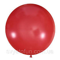 Латексний кулька 24" пастель Red 006 (червоний) 1шт Мексика