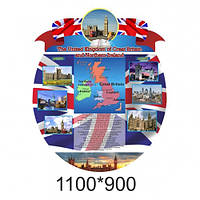 Стенд у кабінет англійської мови: "Бриття"