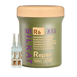 Лосьйон активний відновлювальний BES Silkat REPAIR R6 Tonus Lotion 12*10 мл