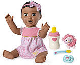 Інтерактивна лялька Spin Master Luvabella / Лувабелла Brunette Hair Interactive Baby Doll (англ.яс), фото 3