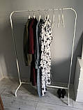 Вішалка для одягу IKEA MULIG біла 601.794.34, фото 5