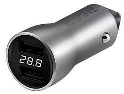 Адаптер автомобільний ZMI Car Charger with Display AP621 EU 2USB