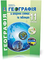 11 клас | Географія в опорних схемах та таблицях, Кобернік | Абетка