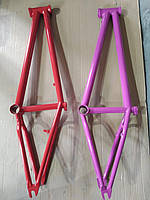 Покраска рамы велосипеда порошковой краской - поверхность на выбор: глянец или матовая