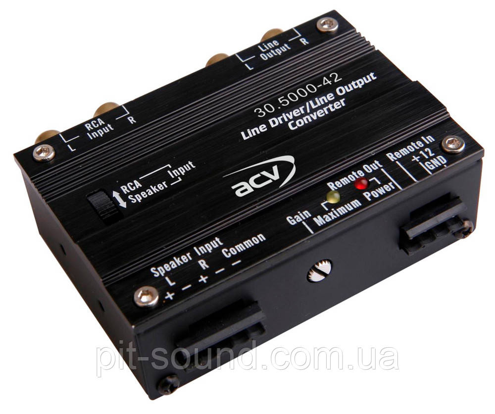 Линейный усилитель уровня сигнала ACV 2-х канальный Premium Level Line ...