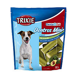 Ласощі для собак Trixie Denta Fun Dentros Mini (Тріксі Дента Фан з авокадо) 1шт