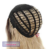 85 см! Довга перука зі штучного волосся Joyce AT без чубчика, термоволосся, колір блондин, фото 7