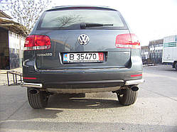 Куточки на Volkswagen Touareg 2004-2010 (70 діаметр)