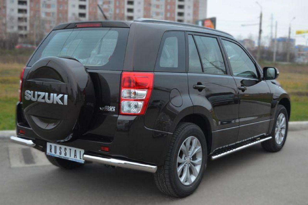 Куточки одинарні на Suzuki Grand Vitara (60 діаметр)