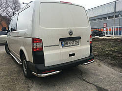 Куточки одинарні на Volkswagen Transporter T6 (60 діаметр)