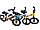 Біговел дитячий велобіг карбоновий жовтий велосипед SpaceBaby (Maserati Edition), фото 5