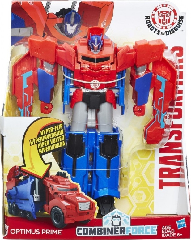 Transformers Робот-трансформер Combiner Force 3-Step Changer Optimus Prime Hasbro (Оптимус прайм Hasbro C0642)