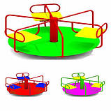 Гойдалка Карусель. ВЕЛИКА Карусель + сидіння. Розмір 1600х1600х800. Колір на вибір., фото 3