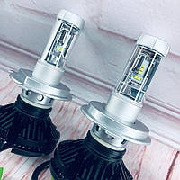 Светодиодные лампы фар X3 led headlight-H4 (H-224), отличный товар