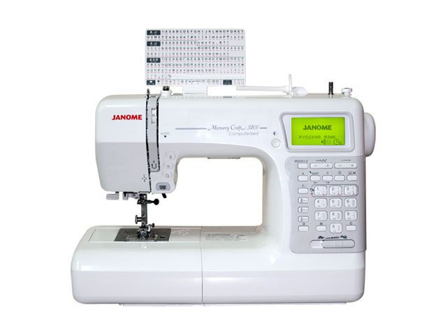Електронна швейна машина Janome Memory Craft 5200