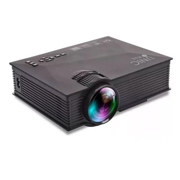 Портативний мультимедійний Проектор Unic UC68 Wi-Fi Black (4_00122)