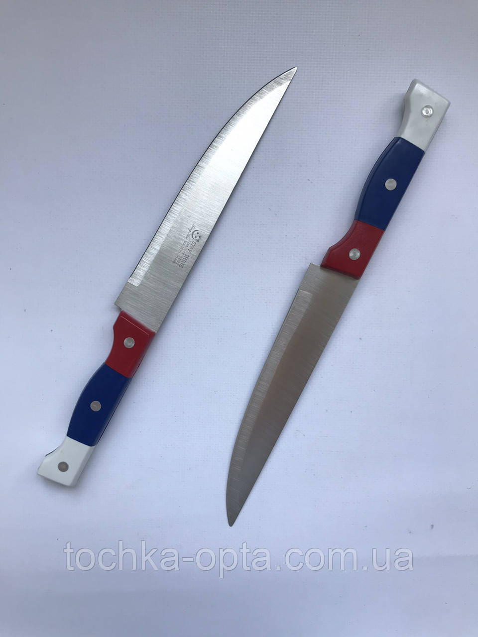 Ніж кухонний із пластиковою ручкою 7 Д, фото 1