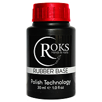 Каучукова база для гель-лаку Opium (Roks) Rubber Base, 30 мл