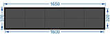 Світлодіодний екран "бігувальний рядок" 1600х320 для шиномонтажу жовтий, фото 3