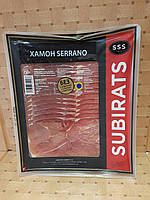 Хамон нарізка Subirats Jamon Serrano, 250гр (Іспанія) - 200 грн