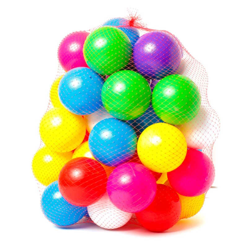 KM0270 Набір дитячий Кульки діам 9 см, сітка 50 шт. Bamsic KM0270