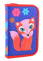 Пенал шкільний Smart твердий одинарний з двома клапанами Fox 531685