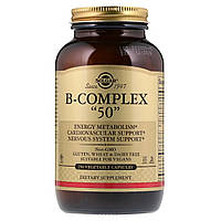 Вітамінний B-Комплекс, B-Complex "50", Solgar, 250 капсул