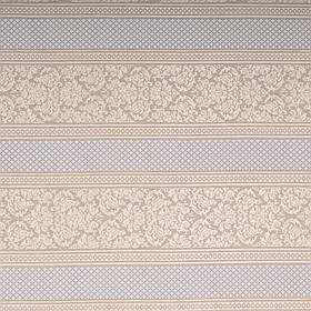 Тканина для оббивки меблів шеніл з візерунком в смугу Регент (Regent) бежевого кольору